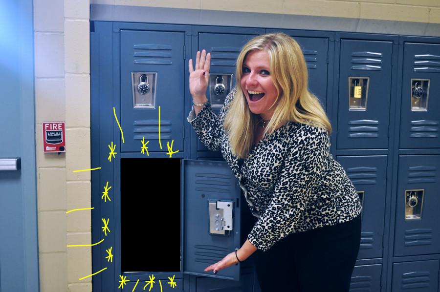 MS. TURNER HOSTS CONTEST TO FIND STUDENT WITH MOST CREATIVE LOCKER