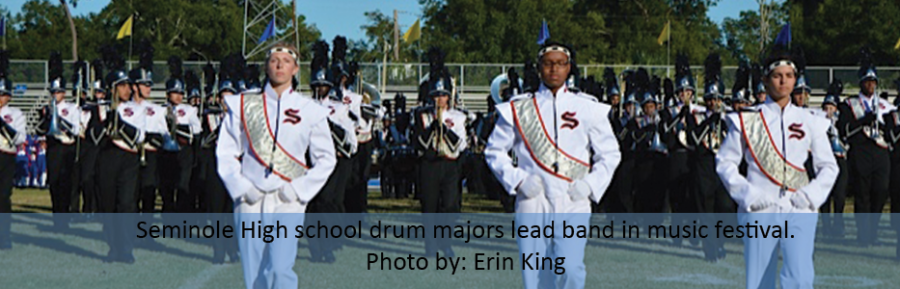 SPOTLIGHT: PRIDE OF THE TRIBE DRUM MAJORS LEAD BAND TO SUCCESS