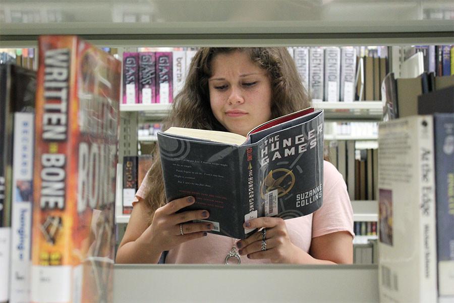 Students notice discrepancy between books and film. 