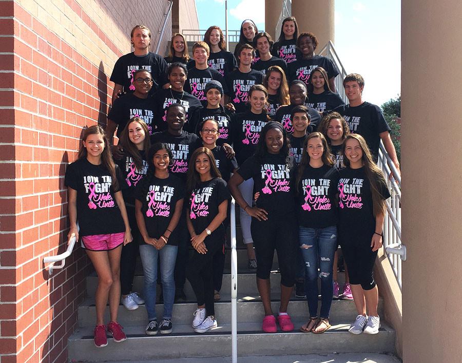 Students involved in Seminole High’s Leadership work hard each year to make a memorable Pinktober.