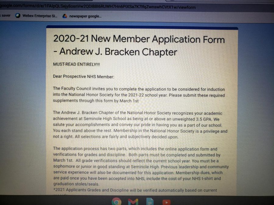 As the school year progresses juniors and seniors prepare to take that S.A.Ts. The program NHS or National Honors Society is a scholarship program that allows top scoring students access to high quality colleges.
