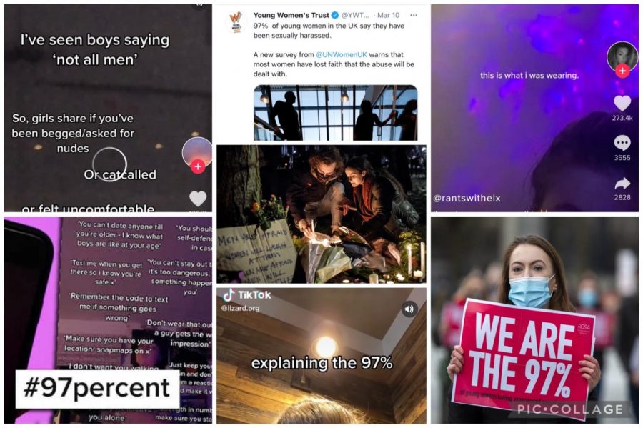 The+recent+death+of+Sarah+Everard+set+off+a+global+movement.+Women+are+voicing+their+experiences+regarding+sexual+harassment+and+raising+awareness+through+various+platforms%2C+including+Tiktok.+