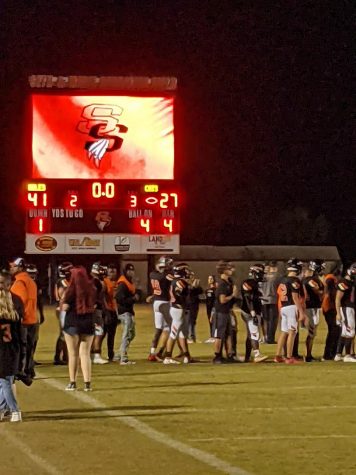 Final Score of the first playoff game against the Winter Park Wildcats. 