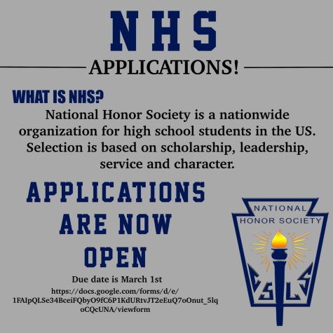 NHS NOW ACCEPTING APPLICATIONS FOR THE NEW SCHOOL YEAR