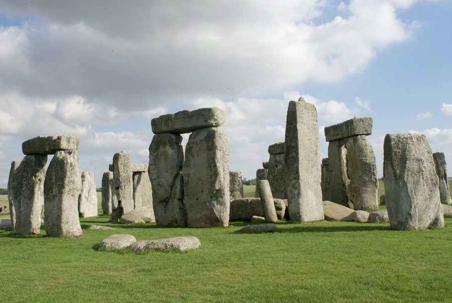 Above is a picture of Stonehenge: discussed in the Humanities class at SHS.