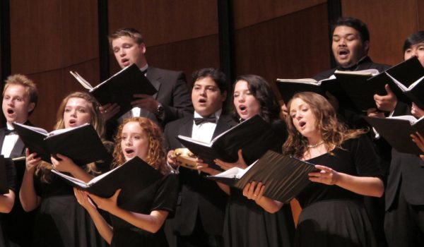 A school choir can stem a professional singing career for many people.